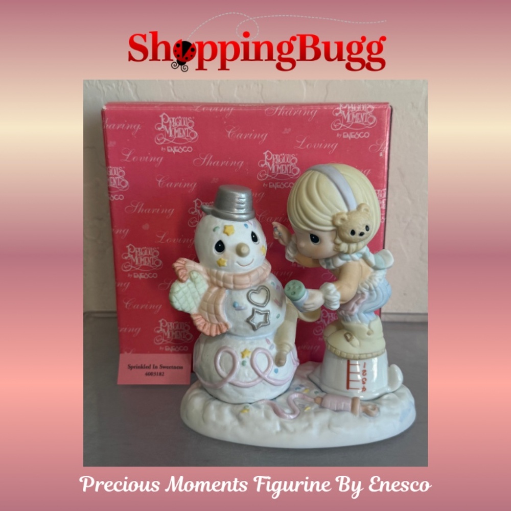 Precious Moments Sprinkled In Sweetness Porcelain Figurine 4003182 (SB1579)